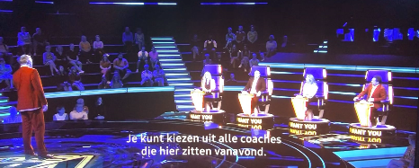 Ed Palermo bij The Voice Senior